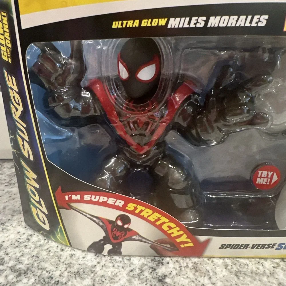Heroes of Goo Jit Zu Marvel Glow Surge Spider-Verse Super Collider Pack New Toy‎